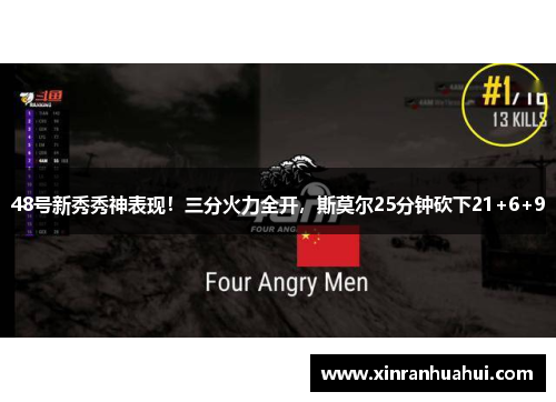 48号新秀秀神表现！三分火力全开，斯莫尔25分钟砍下21+6+9